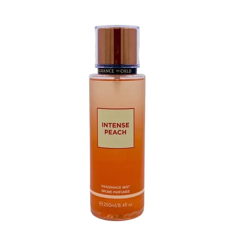 Intense Peach Fragrance Mist 250ml Fragrance World | Perfume Heaven
