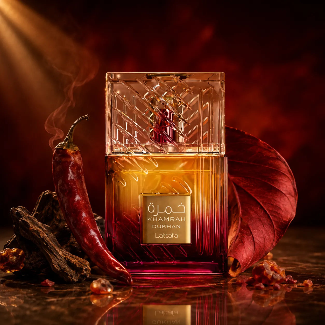 Khamrah Dukhan Eau De Parfum 100ml by Lattafa