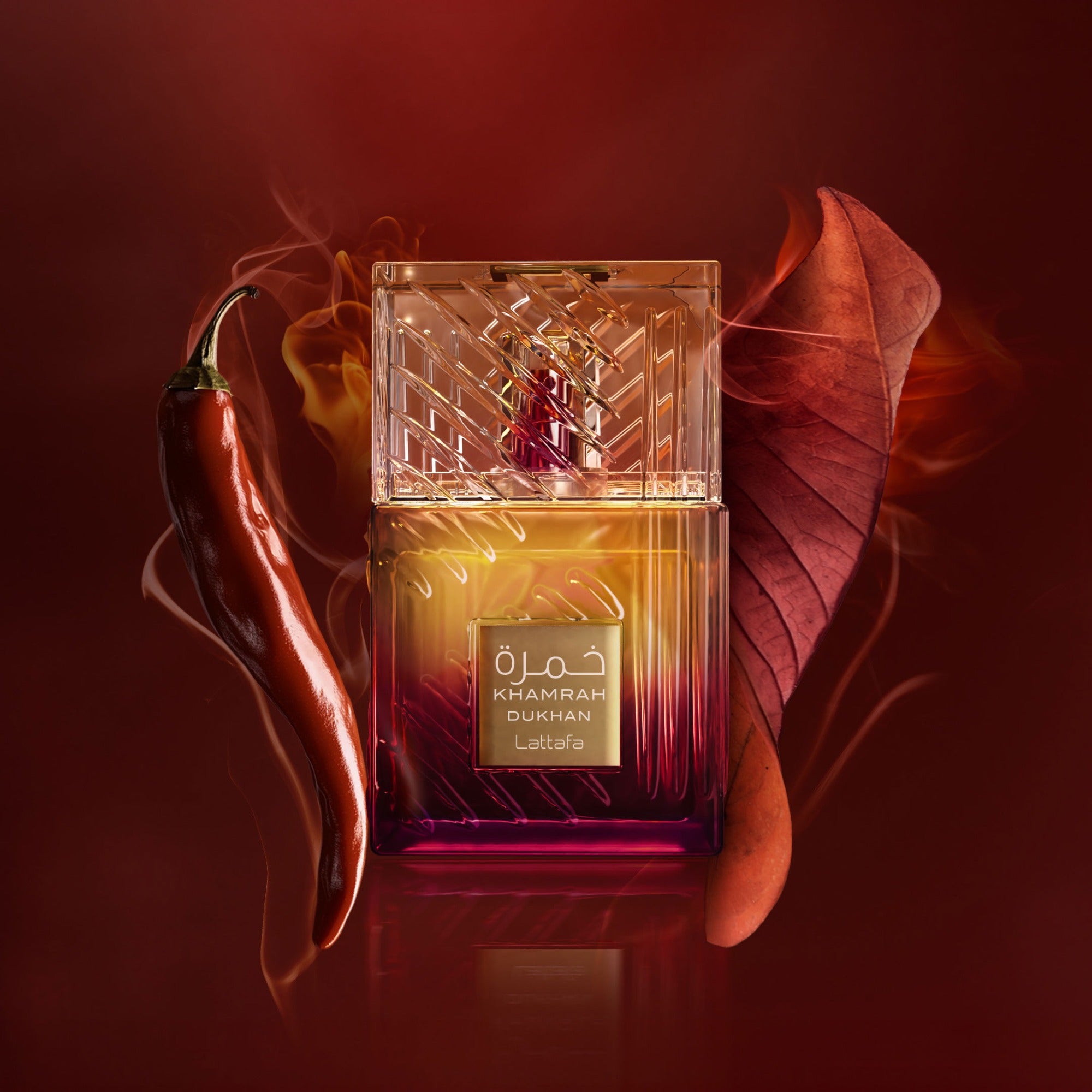 Khamrah Dukhan Eau De Parfum 100ml by Lattafa | Perfume Heaven