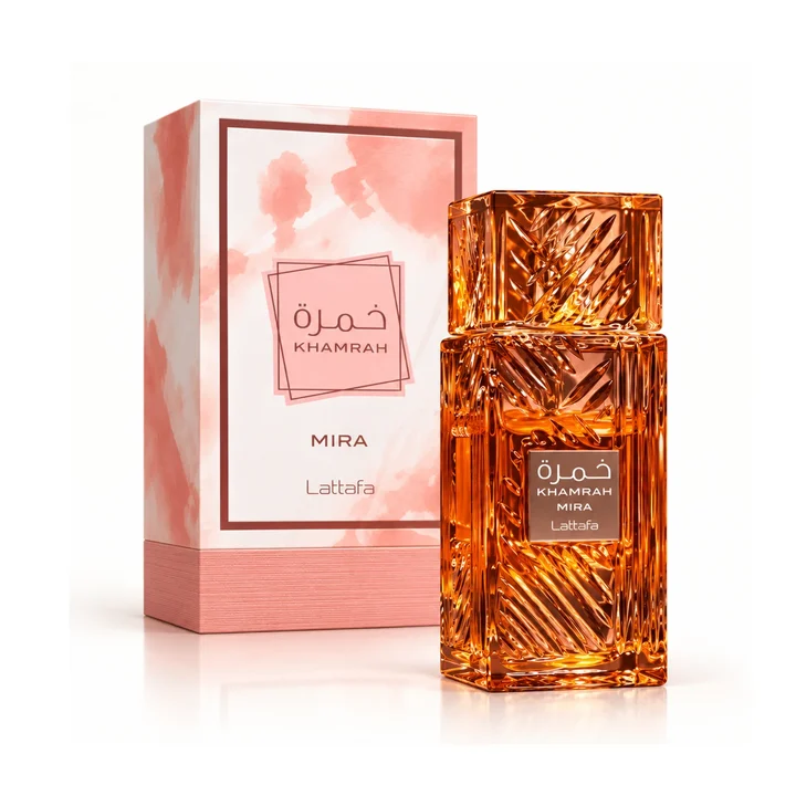 Khamrah Mira Eau De Parfum 100ml women’s floral gourmand fragrance by Lattafa