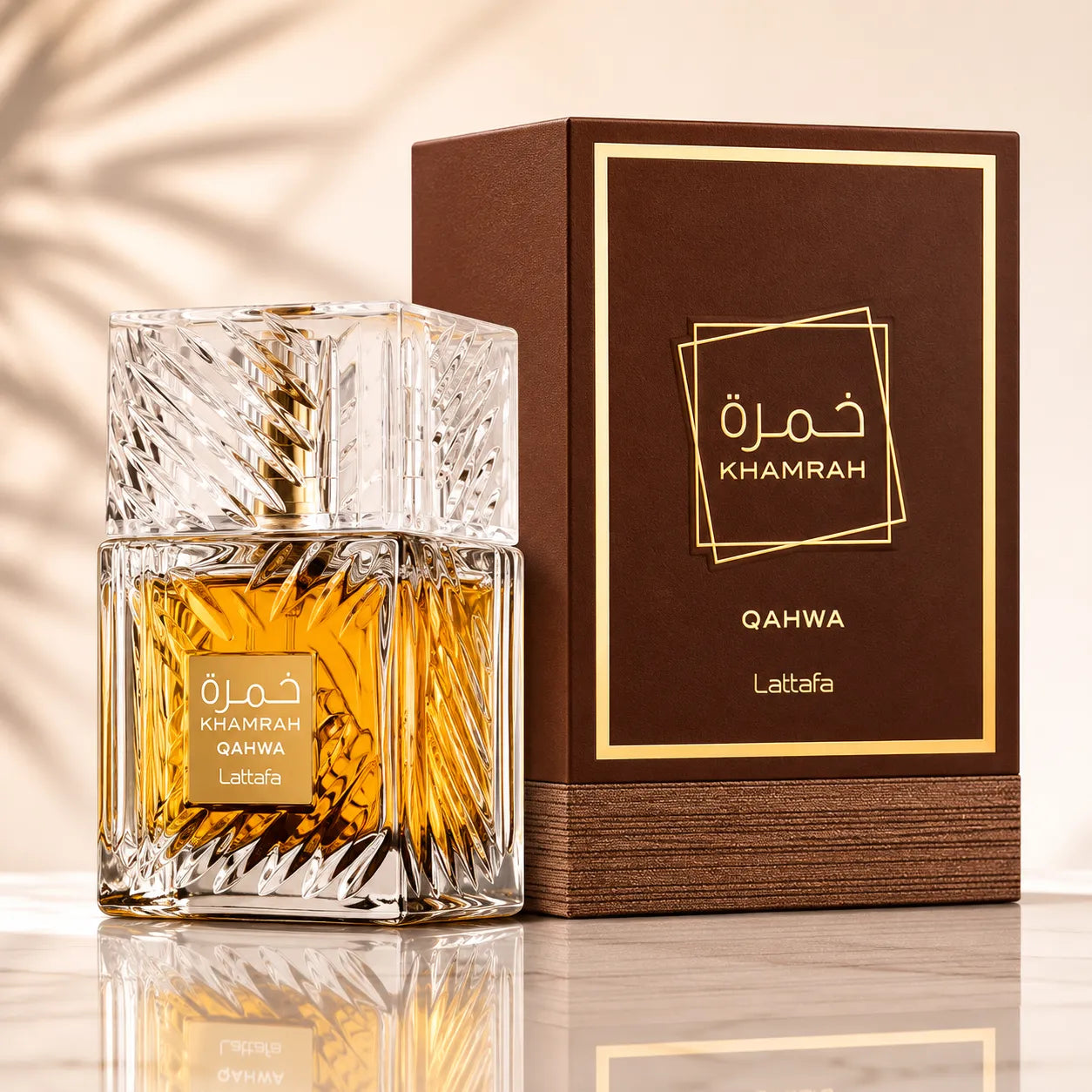 Khamrah Qahwa perfume Eau De Parfum 100ml by Lattafa unisex coffee fragrance