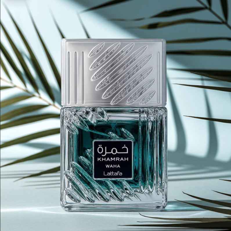 Khamrah Waha Eau de Parfum by Lattafa – Unisex Arabian Fragrance (Fresh & Woody Blend)