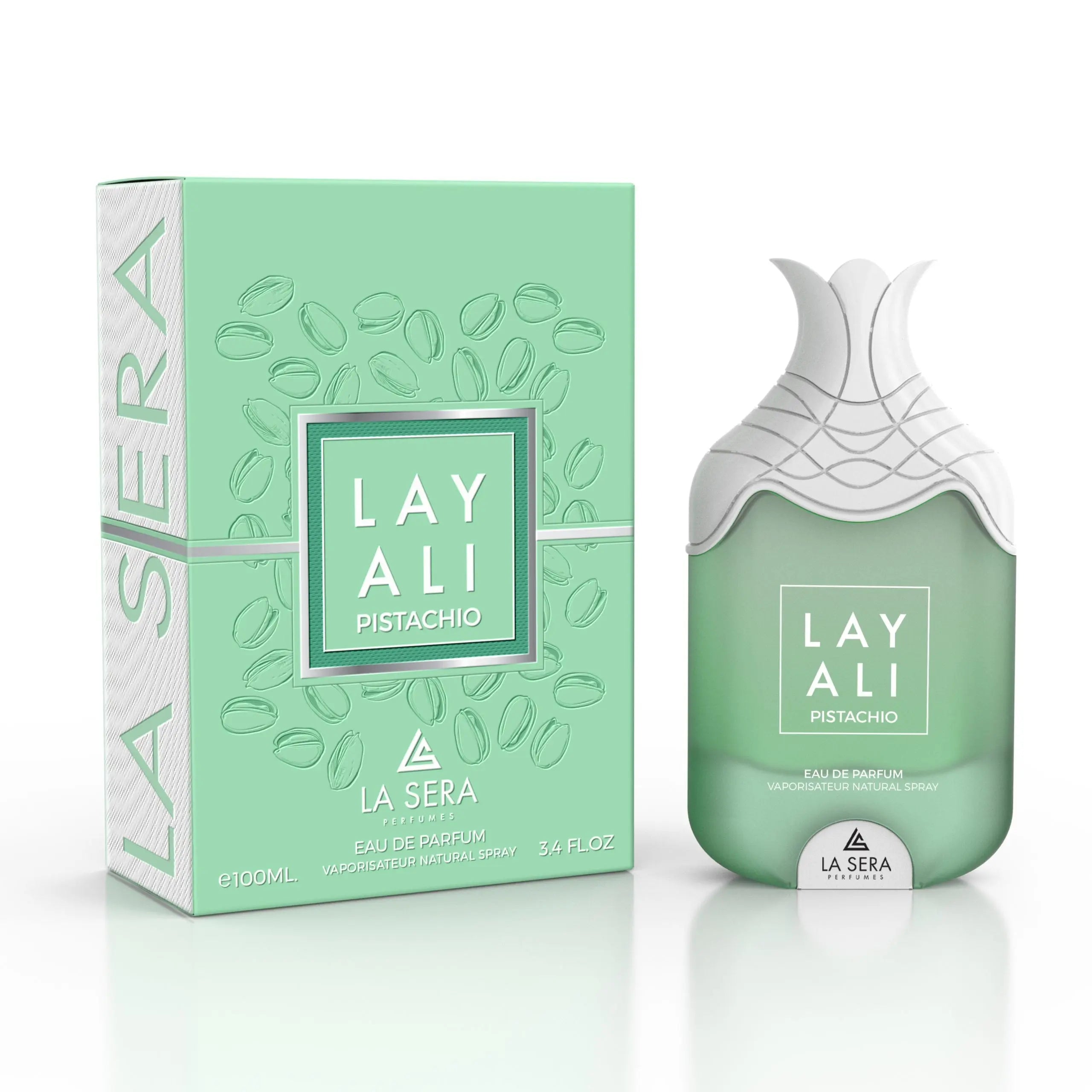 Layali Pistachio Eau De Parfum 100ml by La Sera Perfumes  Shop name