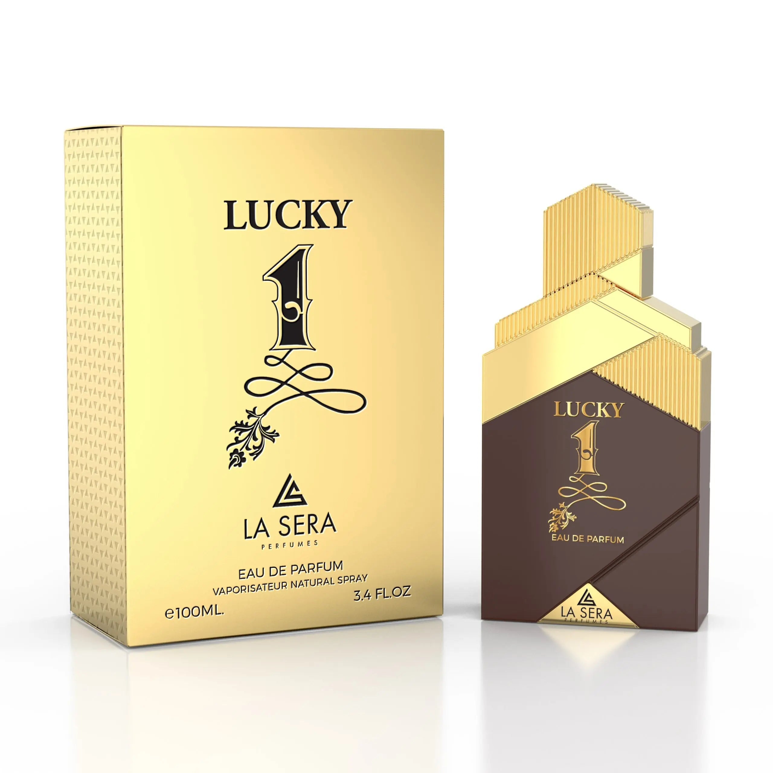 Lucky 1 Eau De Parfum 100ml by La Sera Perfumes  Shop name