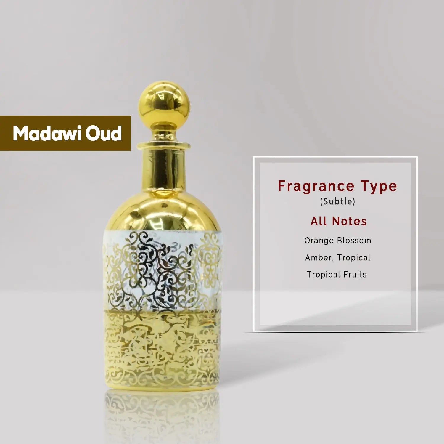 Madawi Arabian Oud Perfume Oil Loose by Perfume Heaven | Perfume Heaven