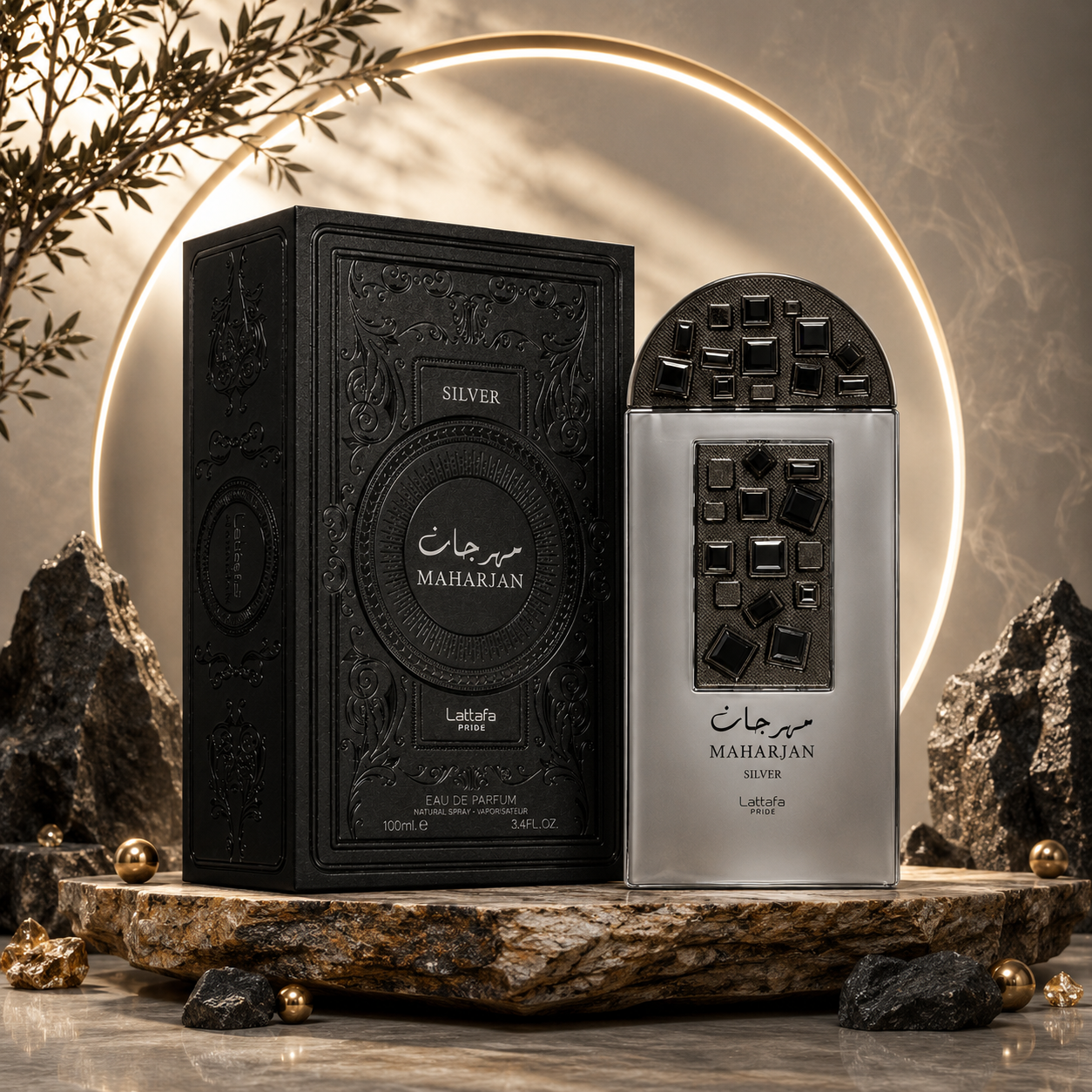 Maharjan Silver 100ml Eau De Parfum Lattafa