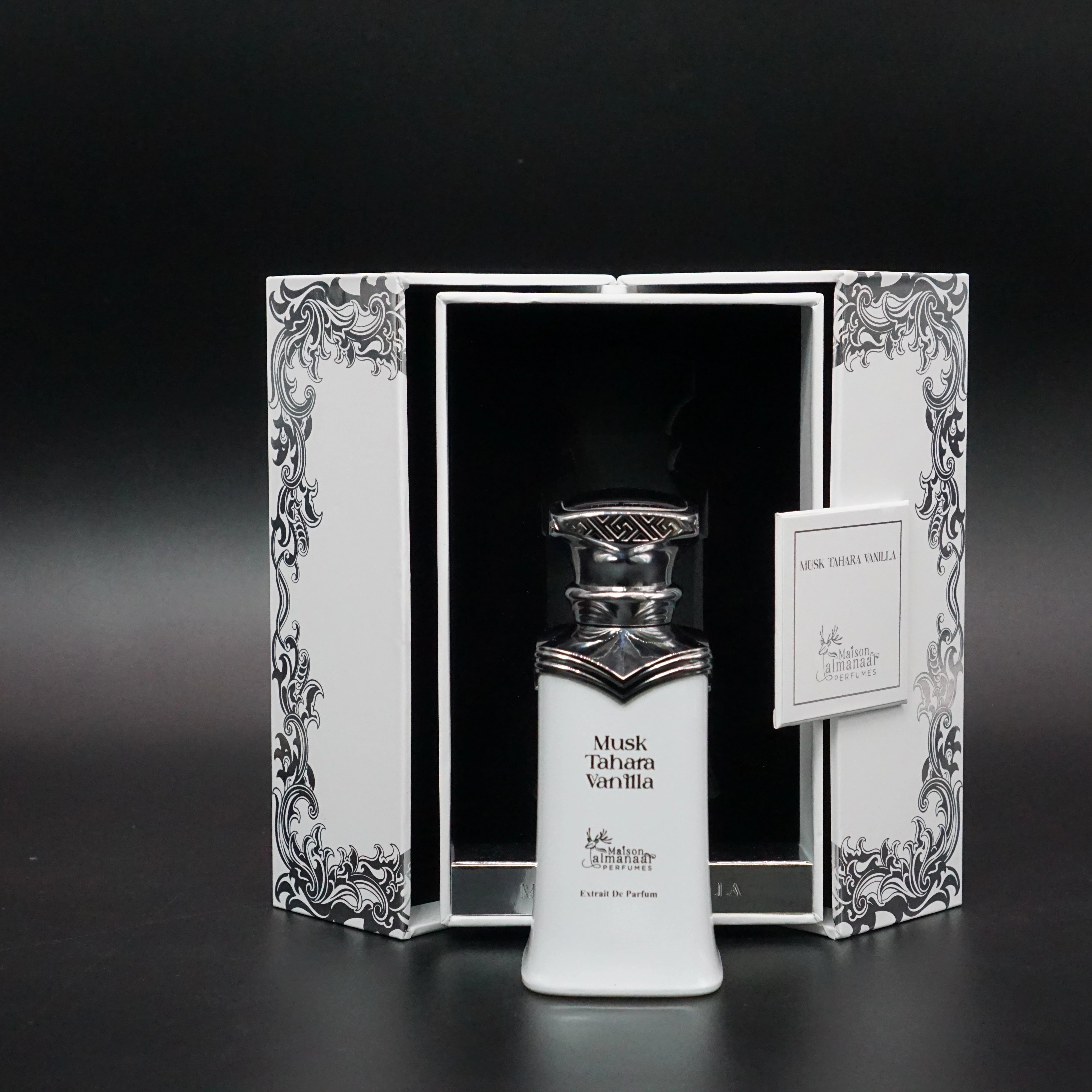 Musk Tahara Vanilla Extrait De Parfum 90ml by Maison Almanaar  Shop name