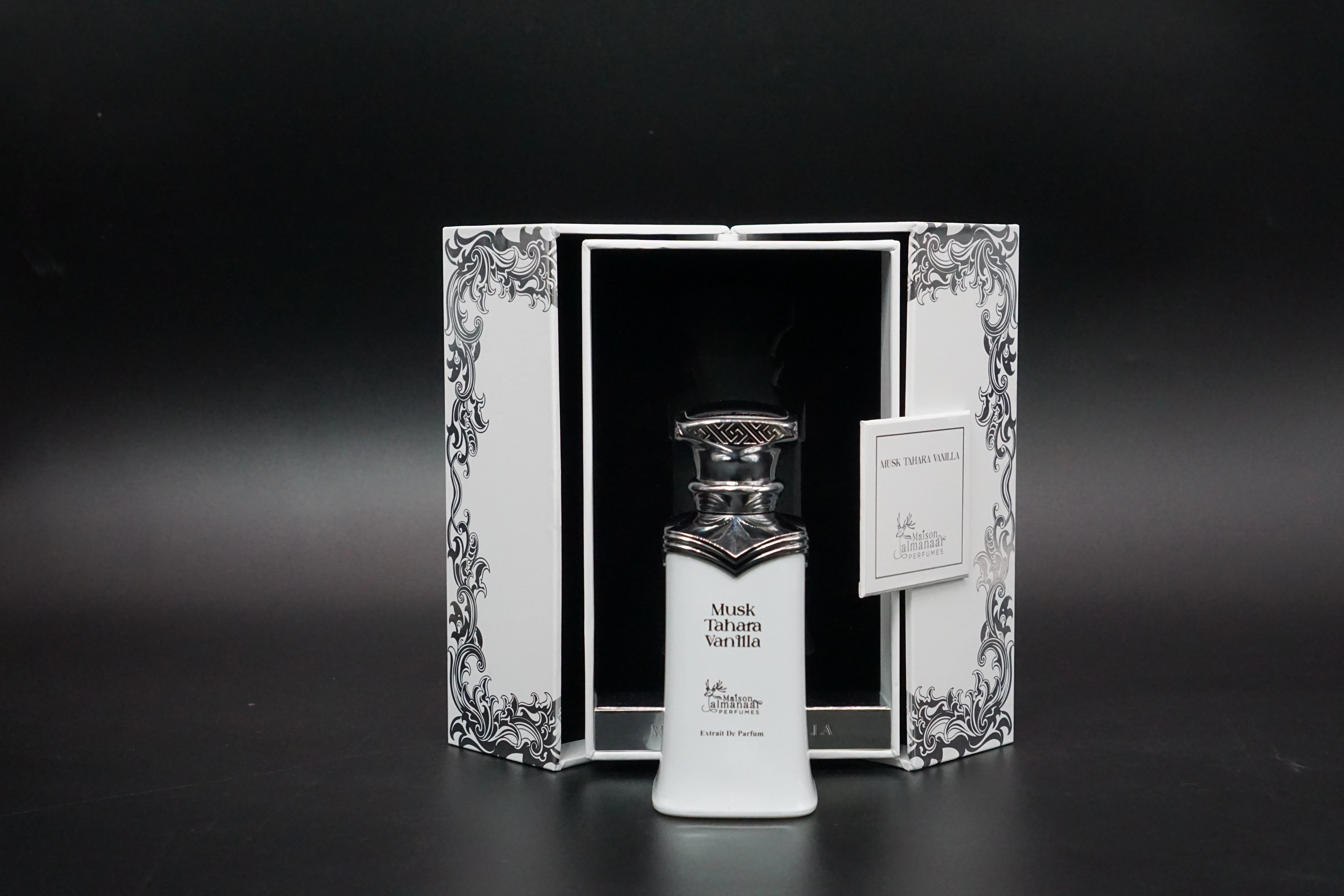 Musk Tahara Vanilla Extrait De Parfum 90ml by Maison Almanaar  Shop name