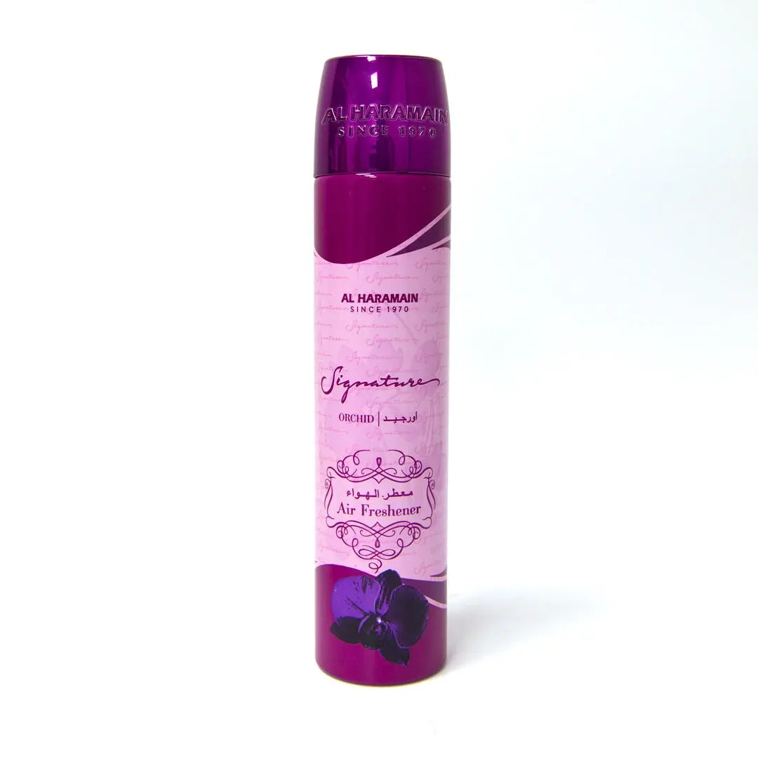 Signature Orchid Air freshener 300ml by Al Haramain.|Perfume Heaven