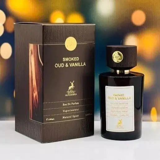 Smoked Oud & Vanilla Eau De Parfum 100ml by Maison Alhambra  Shop name