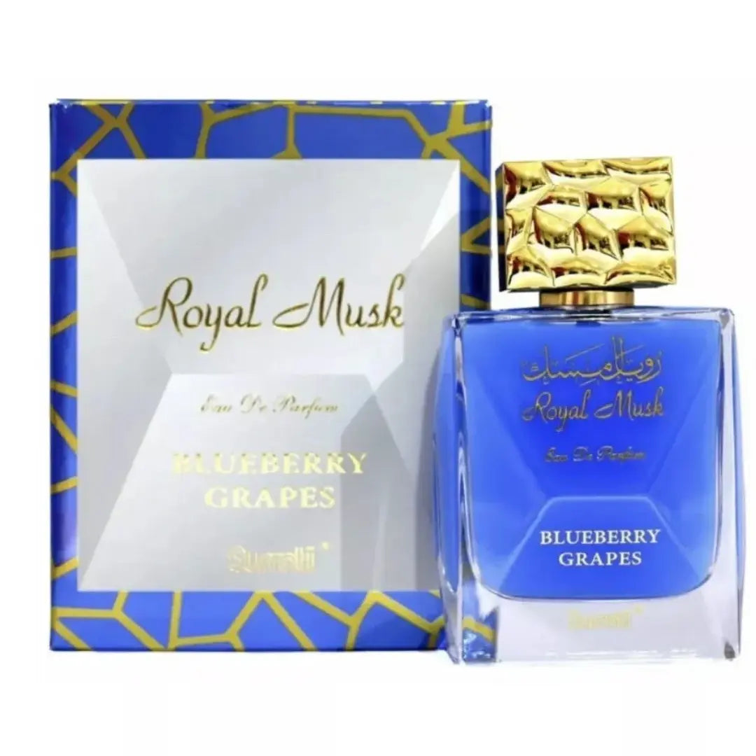 Royal Musk Blueberry Grapes 100Ml  Eau De Parfum By Surrati  Shop name