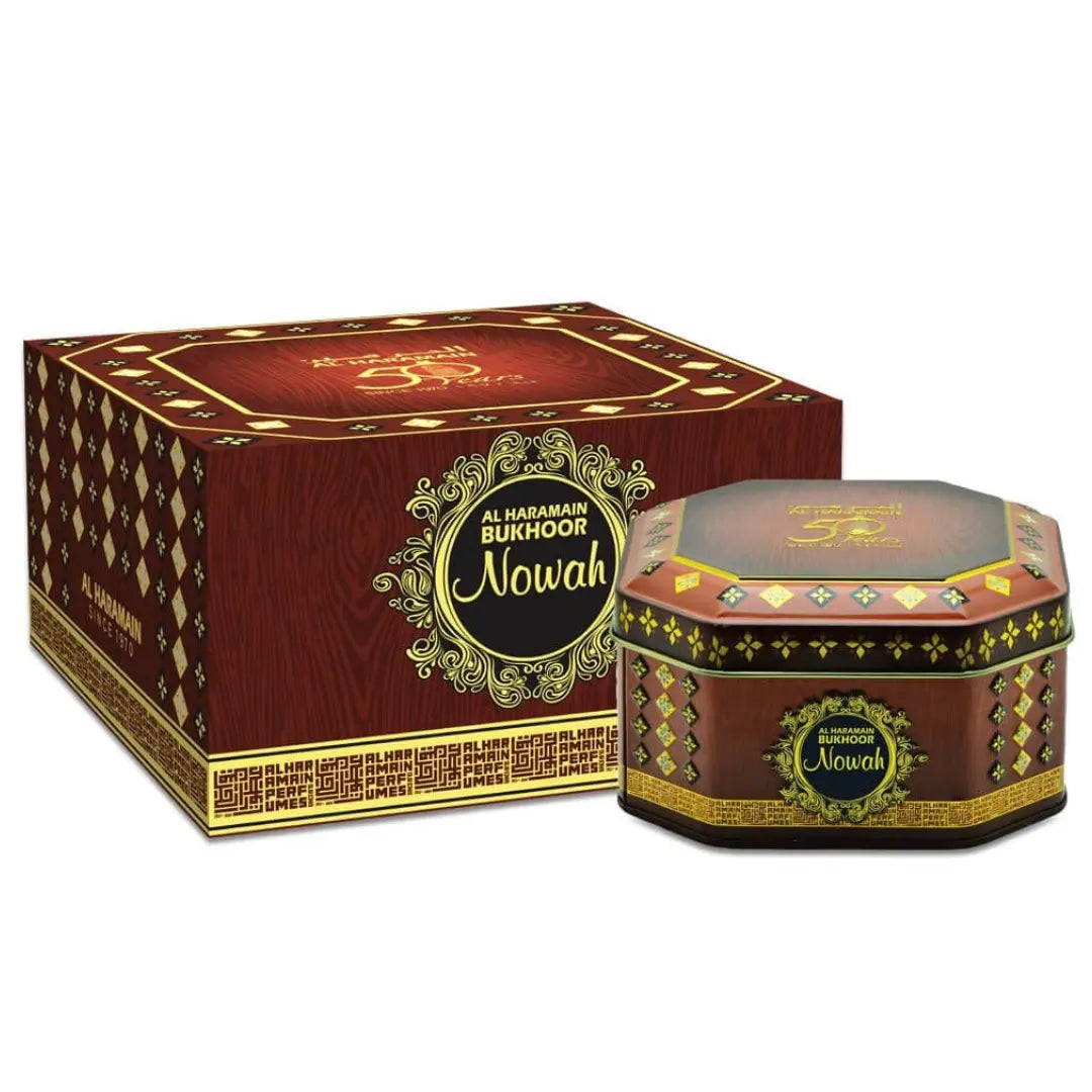 Bukhoor Nowah 75gms by Al Haramain  Shop name