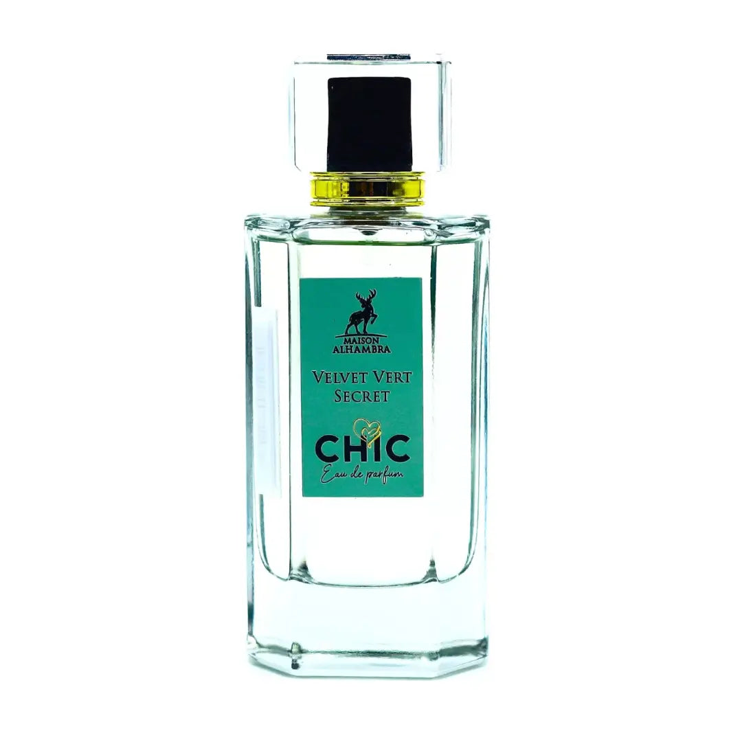 Velvet Vert Secret Chic 100ml Eau De Parfum Alhambra - Perfume Heaven