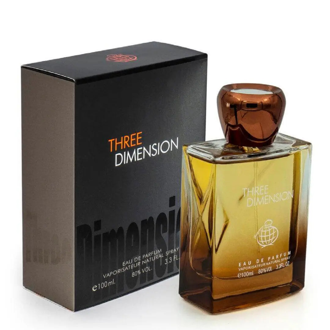 Three Dimension 100ml Eau De Parfum Fragrance World - Perfume Heaven