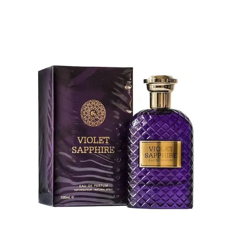 Violet Sapphire Eau De Parfum 100ml by Fragrance World - Perfume Heaven
