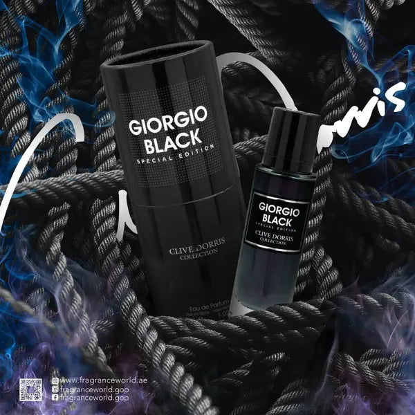 Giorgio Black Eau De Parfum 30ml by Clive Dorris - Perfume Heaven