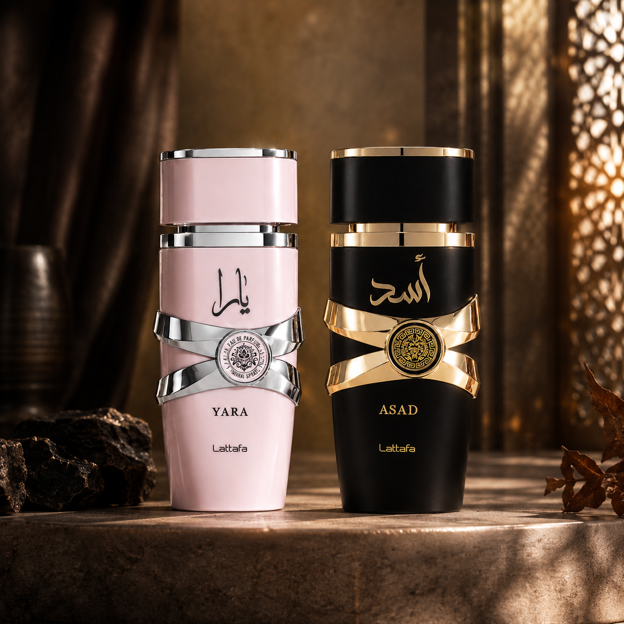 Yara & Asad 100ml Eau De Parfum Couple Set by Lattafa