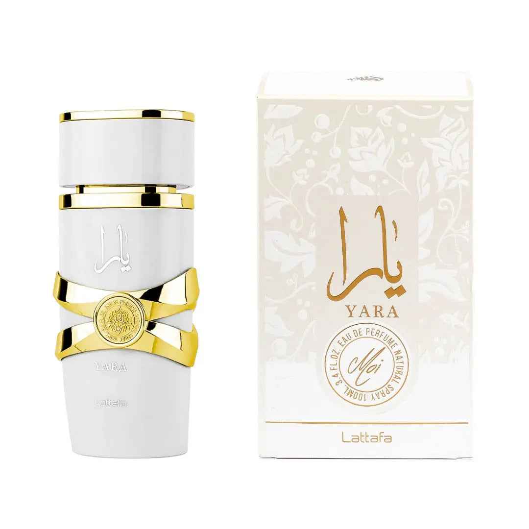 Yara Moi Eau De Parfum 100ml By Lattafa with White Bottle and Box