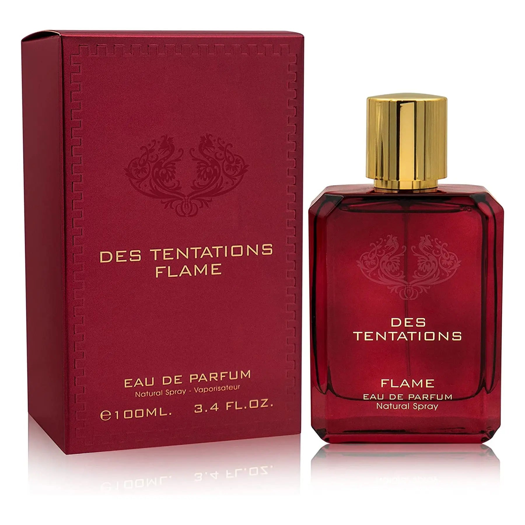 Des Tentations Flame Eau de Parfum 100ml Fragrance World - Perfume Heaven