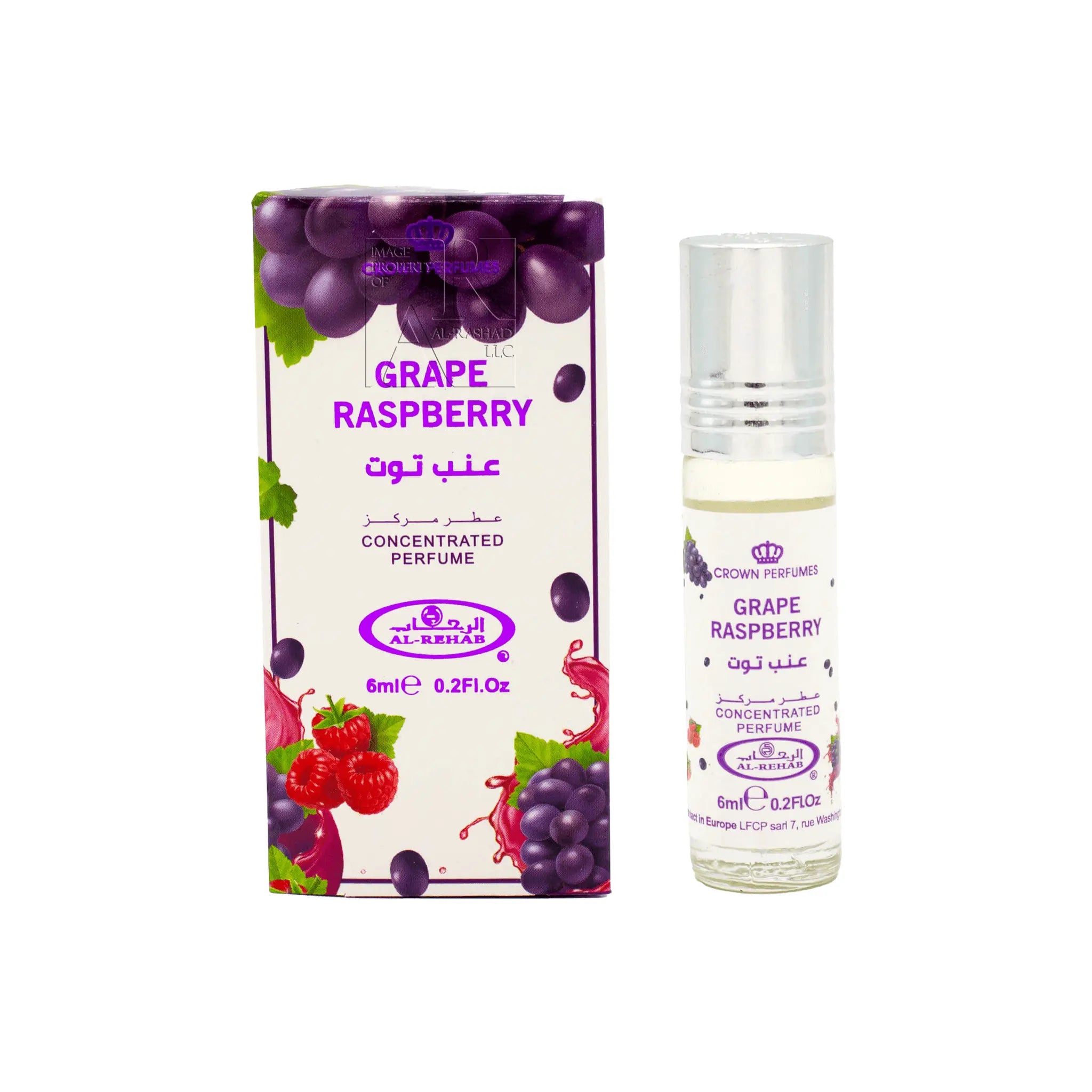 Grape Raspberry Perfume Oil 6ml Al Rehab - Perfume Heaven