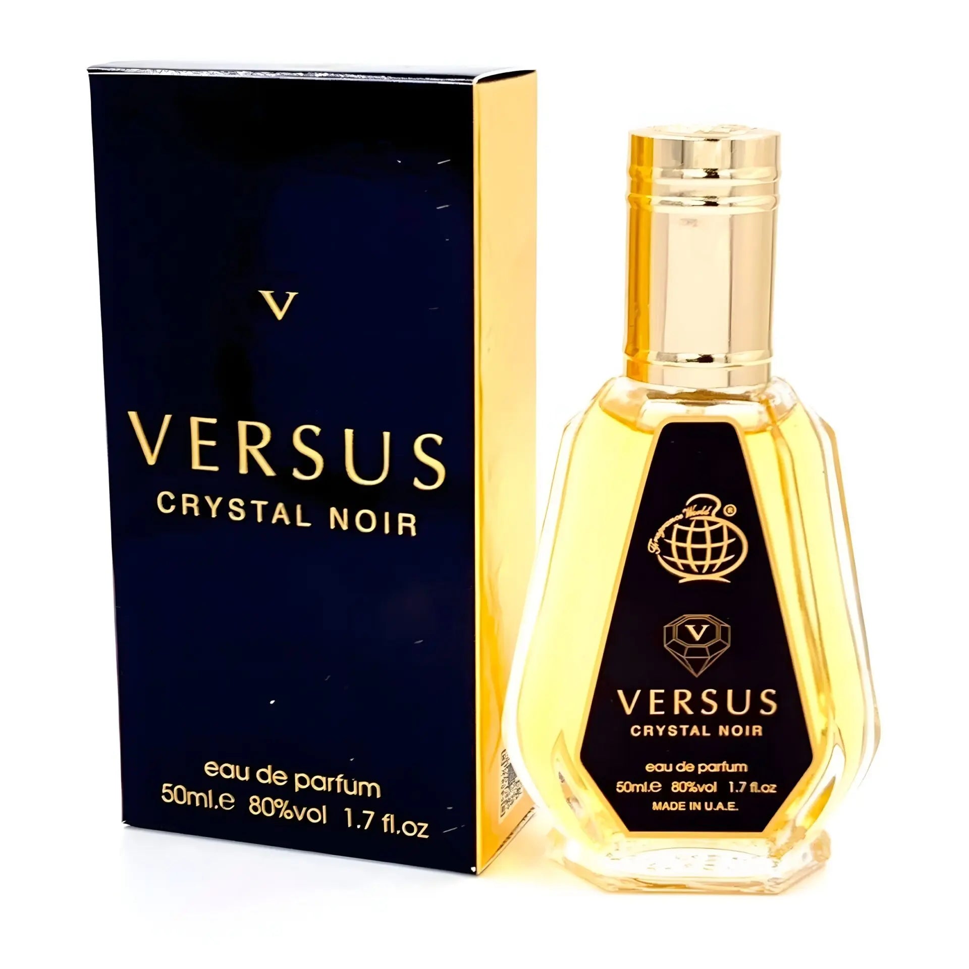 Versus Crystal Noir Eau De Parfum 50ml Fragrance World.|Perfume Heaven 
