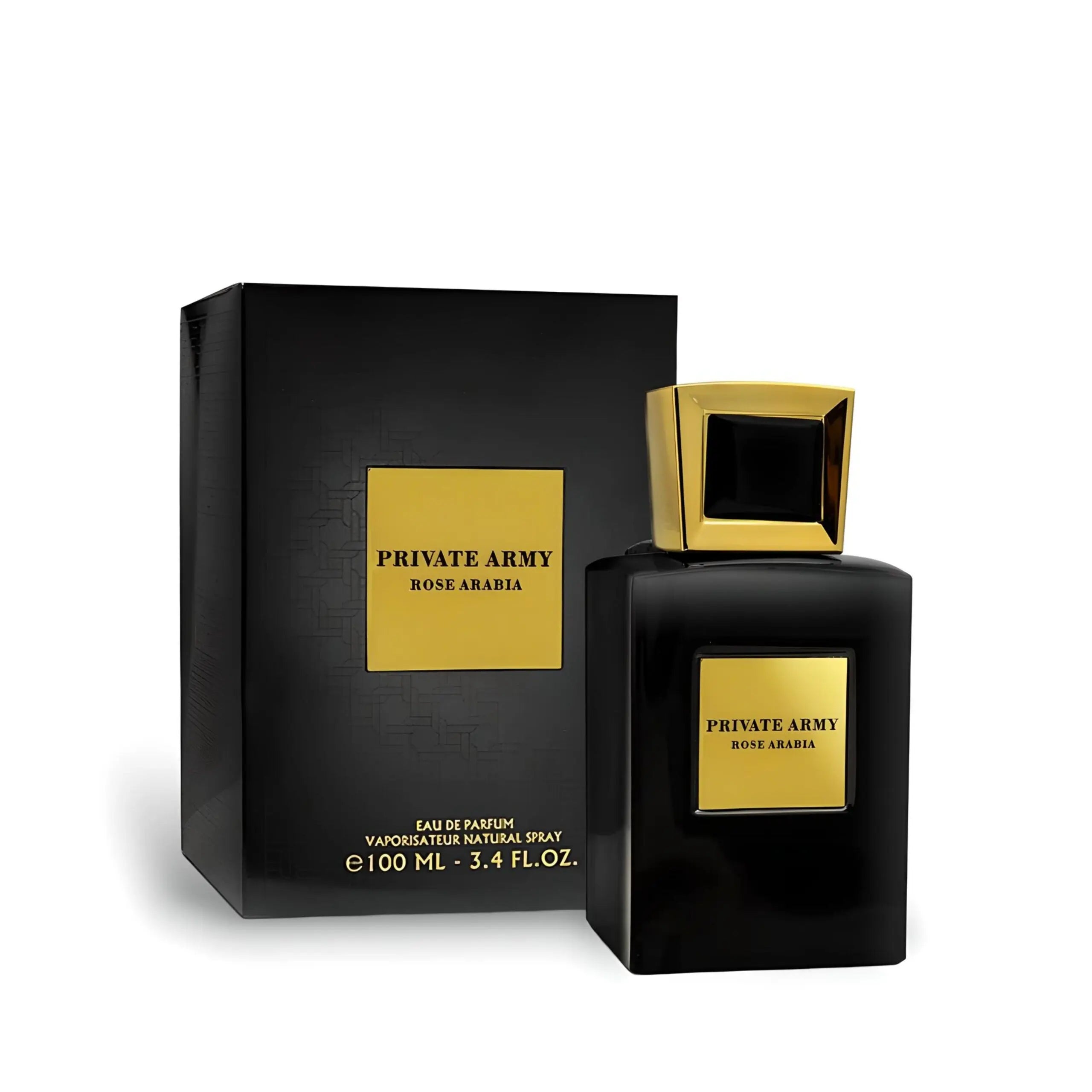 Private Army Rose Arabia 100ml Eau De Parfum FA Paris Fragrance World - Perfume Heaven