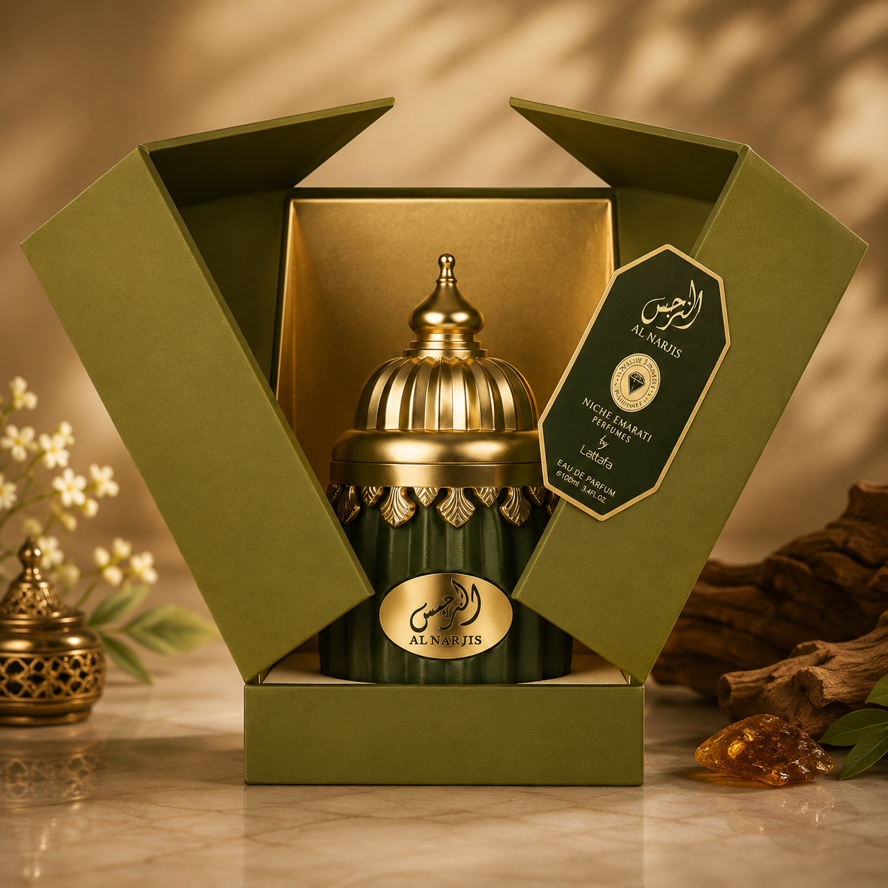 Niche Emarati Al Narjis EDP 100ml by Lattafa  Shop name