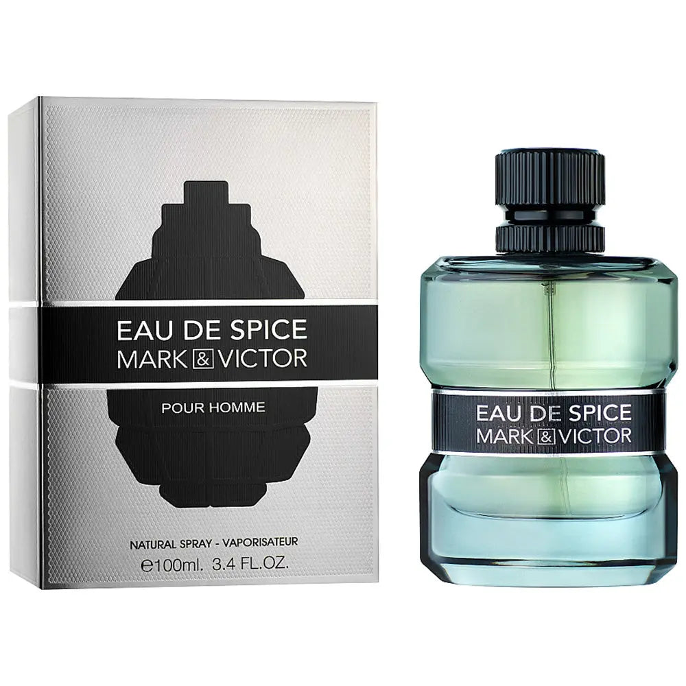 Eau De Spice Mark & Victor Natural Spray Vaporisateur 100ml Fragrance World - Perfume Heaven