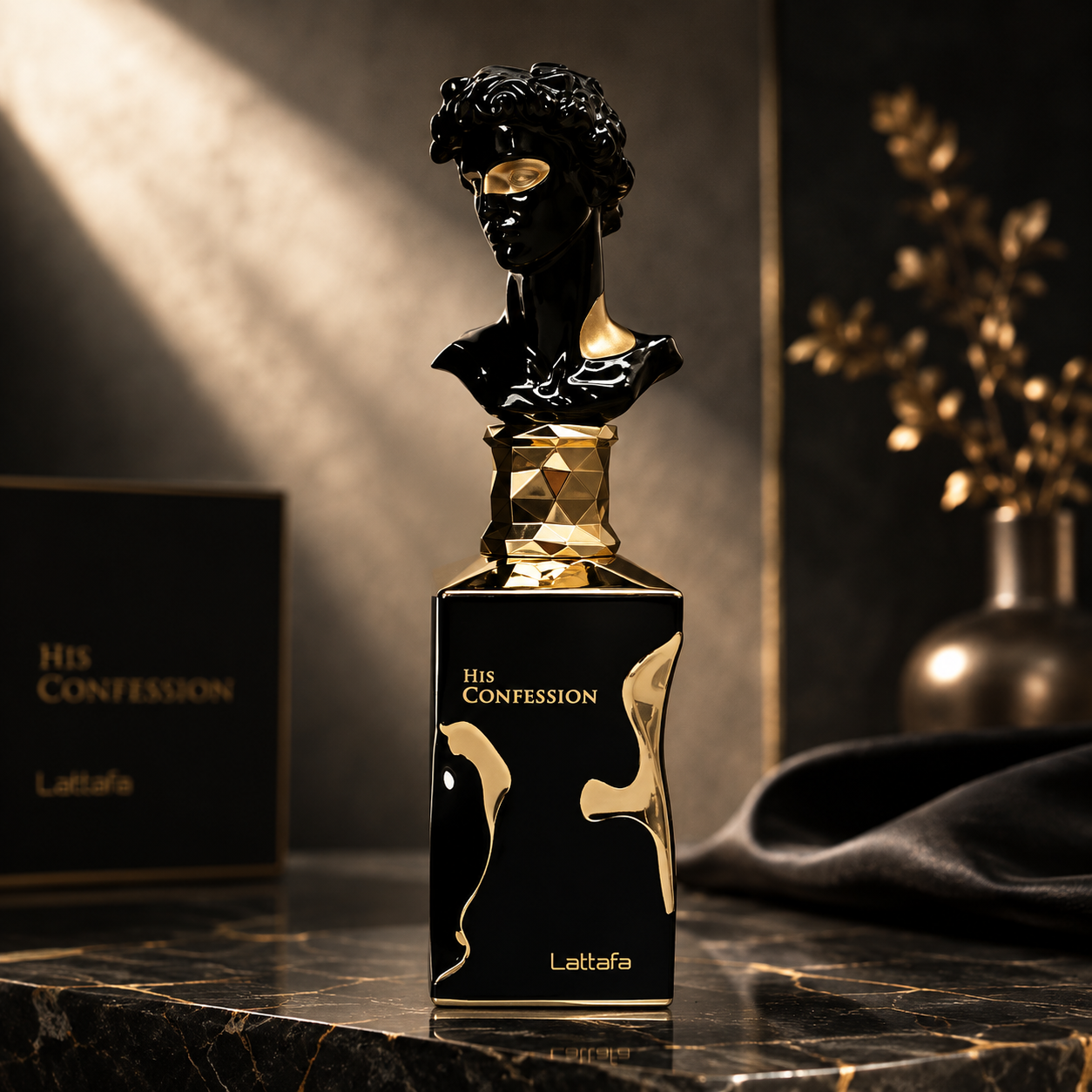 His Confession Eau De Parfum 100ml Lattafa  Shop name