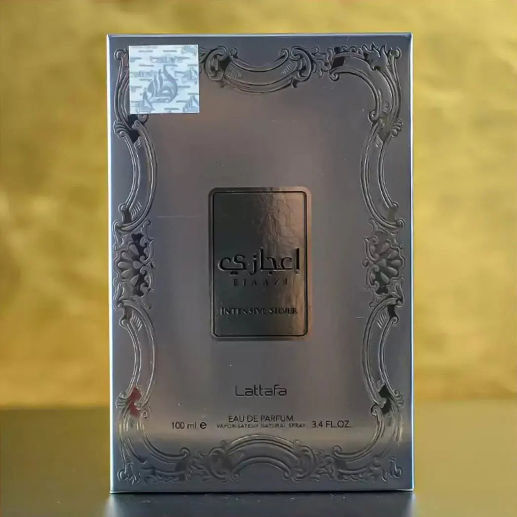 Ejaazi Intensive Silver Eau De Parfum 100ml Lattafa - Perfume Heaven