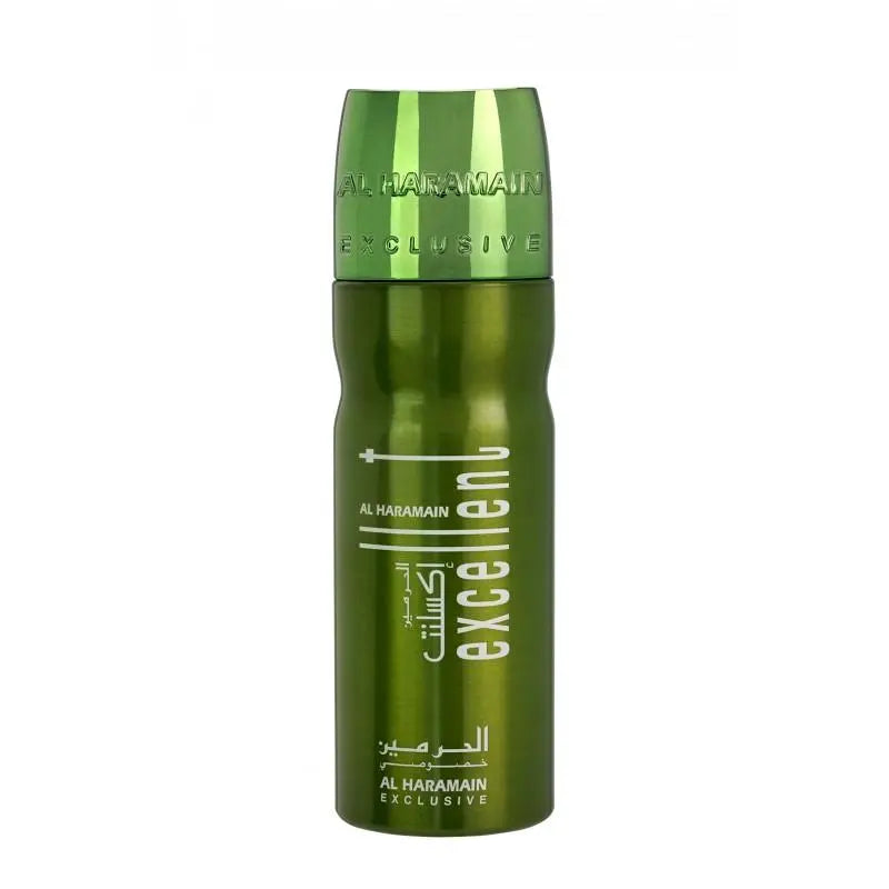 Excellent Body Spray Green by Al Haramain 200ml | Perfume Heaven 