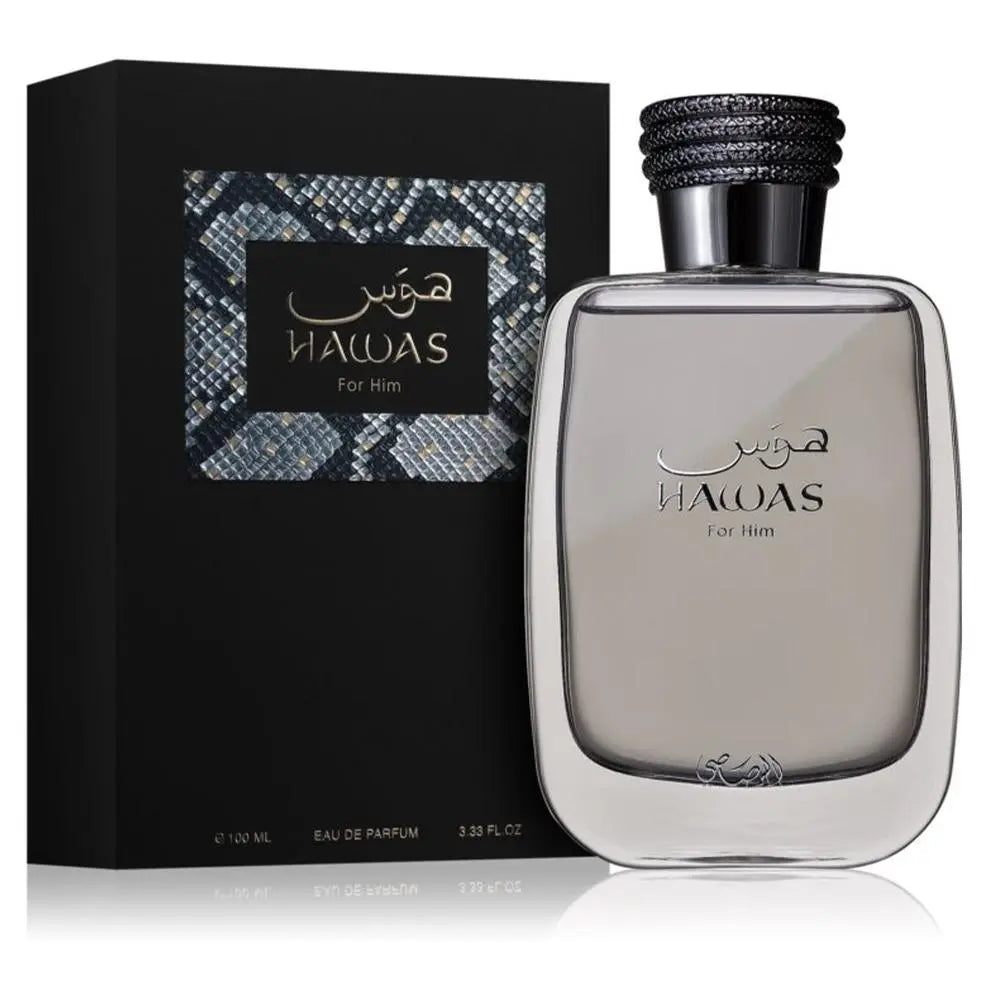 Hawas (For Him) Eau de Parfum 100ml Rasasi - Perfume Heaven