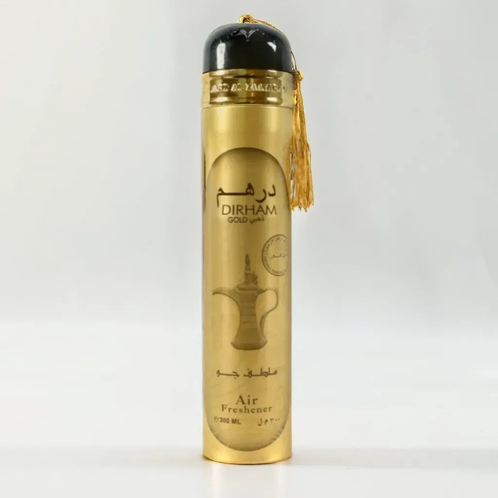 Dirham Gold Air Freshener 300ml Spray By Ard Al Zaafaran