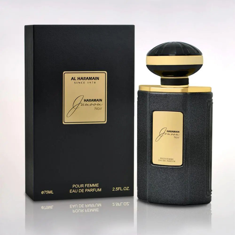 Junoon Noir Eau de Parfum 75ml Al Haramain - Perfume Heaven