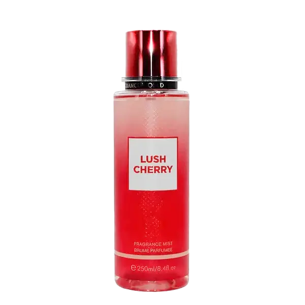 Lush Cherry Fragrance Body Mist 250ml Fragrance World - Perfume Heaven