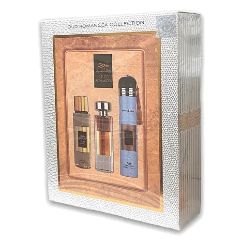 Oud Romancea 3 Piece Gift Set Collection Ard al Zaafaran - Perfume Heaven