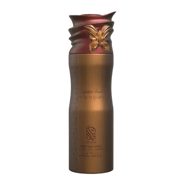 Musk Majnoon Body Spray 200ml by Nylaa Perfume - Perfume Heaven