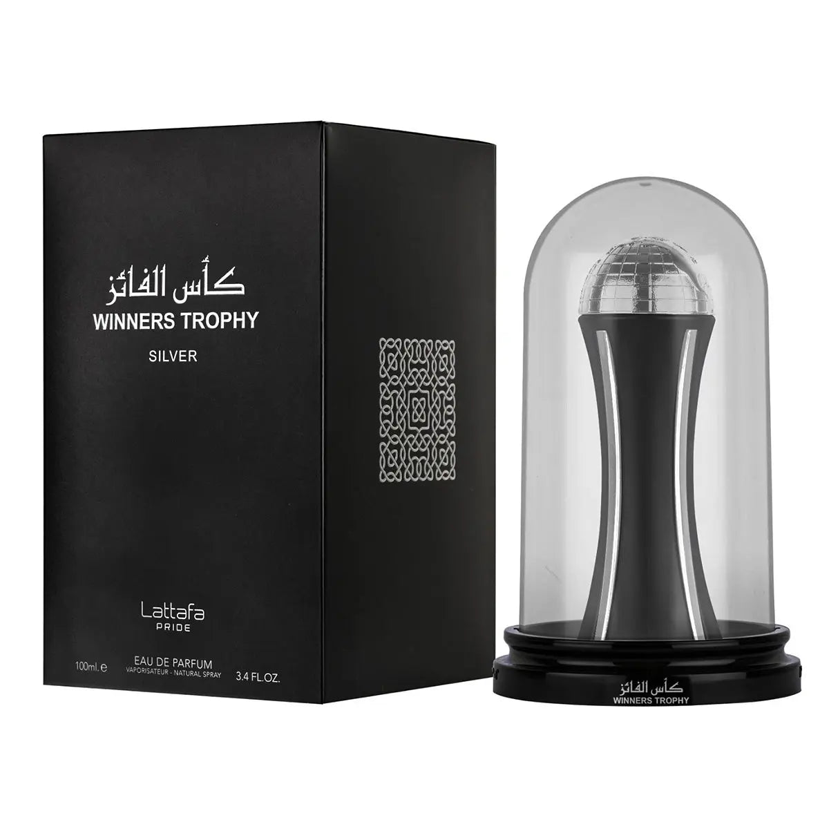 Winners Trophy Silver Eau De Parfum 100ml Lattafa Pride - Perfume Heaven