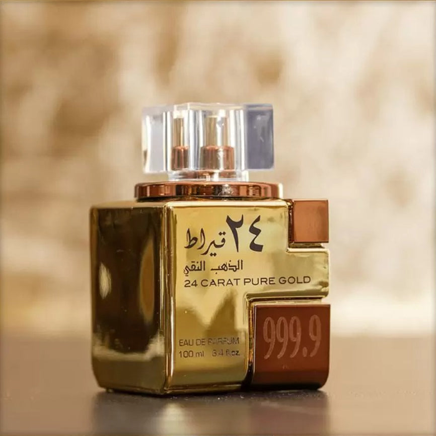 24 Carat Pure Gold Eau de Parfum 100ml Lattafa-Perfume Heaven
