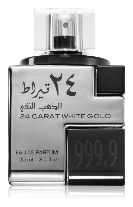 24 Carat White Gold Eau de Parfum 100ml Lattafa-Perfume Heaven