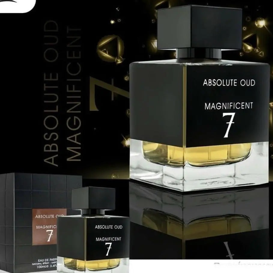 Absolute Oud Magnificent 7 100ml Eau De Parfum Fragrance World - Perfume Heaven