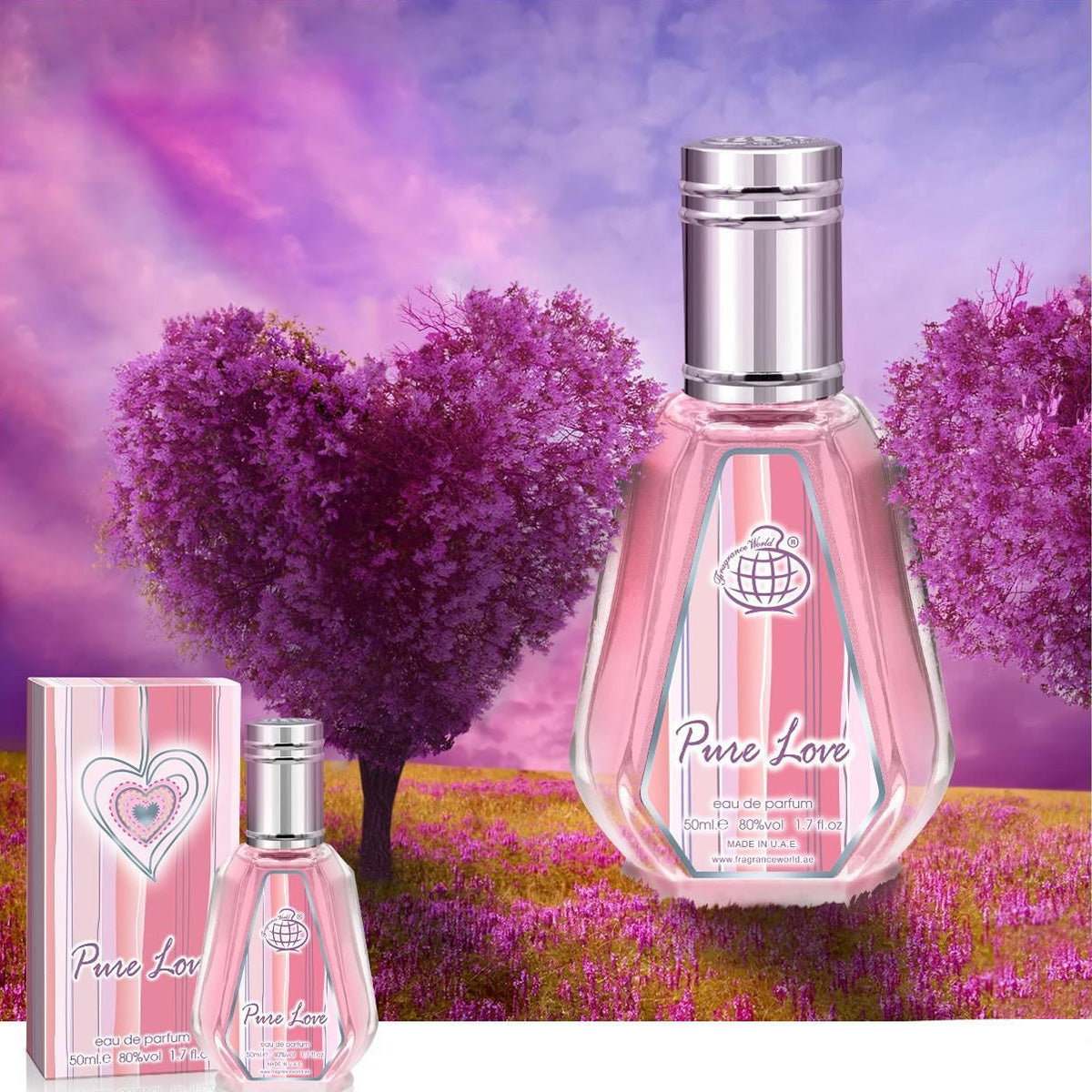 Pure Love Eau De Parfum 50ml Fragrance World