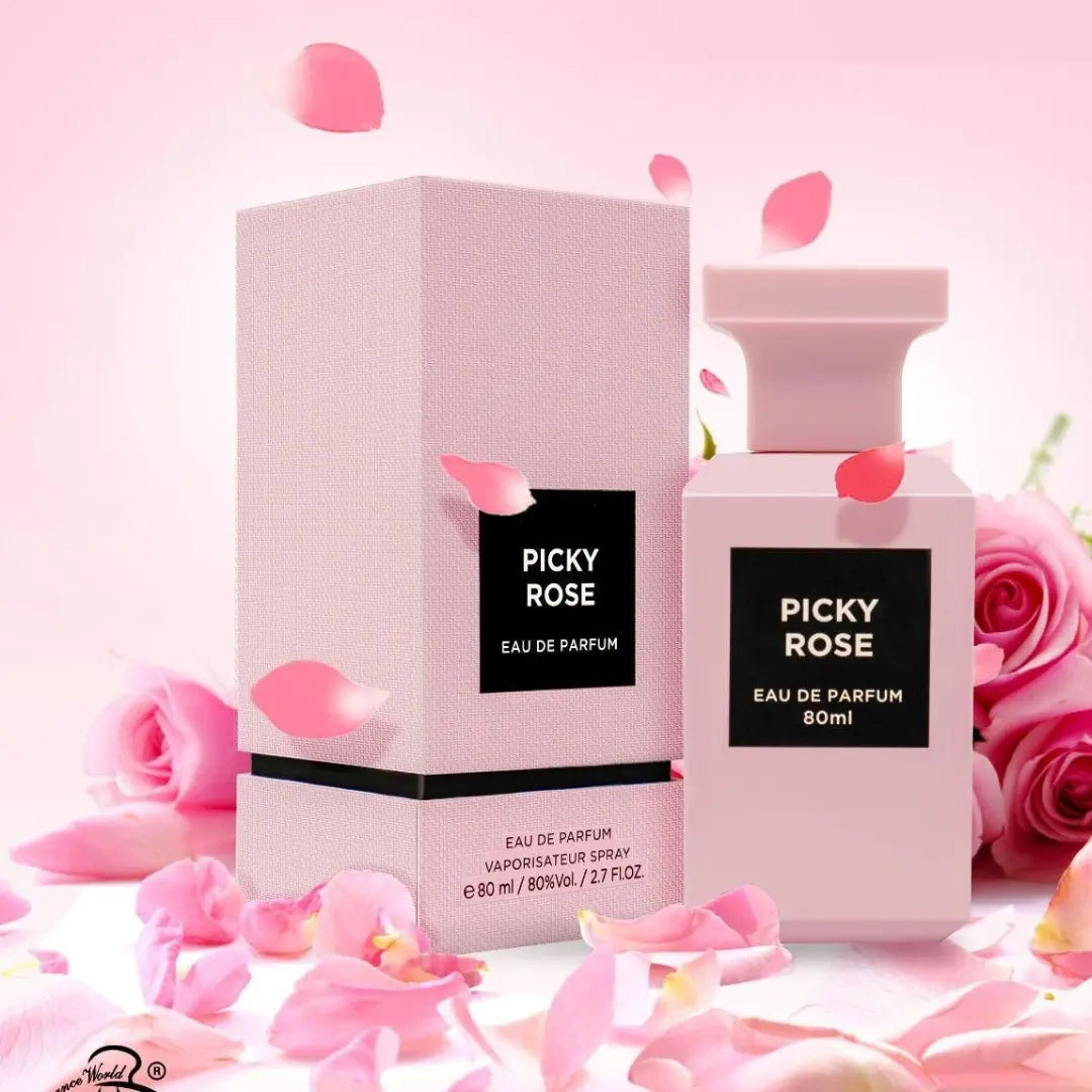 Picky Rose Eau De Parfum 80ml Fragrance World - Perfume Heaven