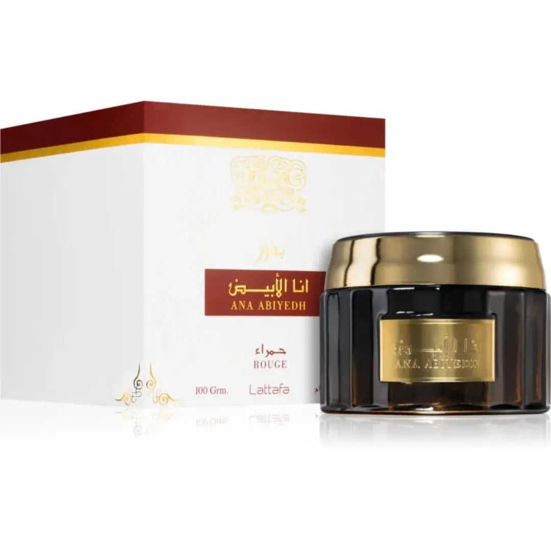 Bakhour Ana Abiyedh Rouge 100grm Lattafa - Perfume Heaven