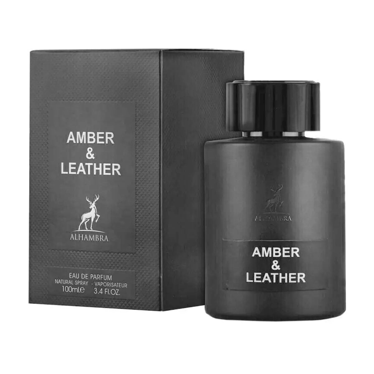 Amber & Leather Eau De Parfum 100ml Alhambra-Perfume Heaven