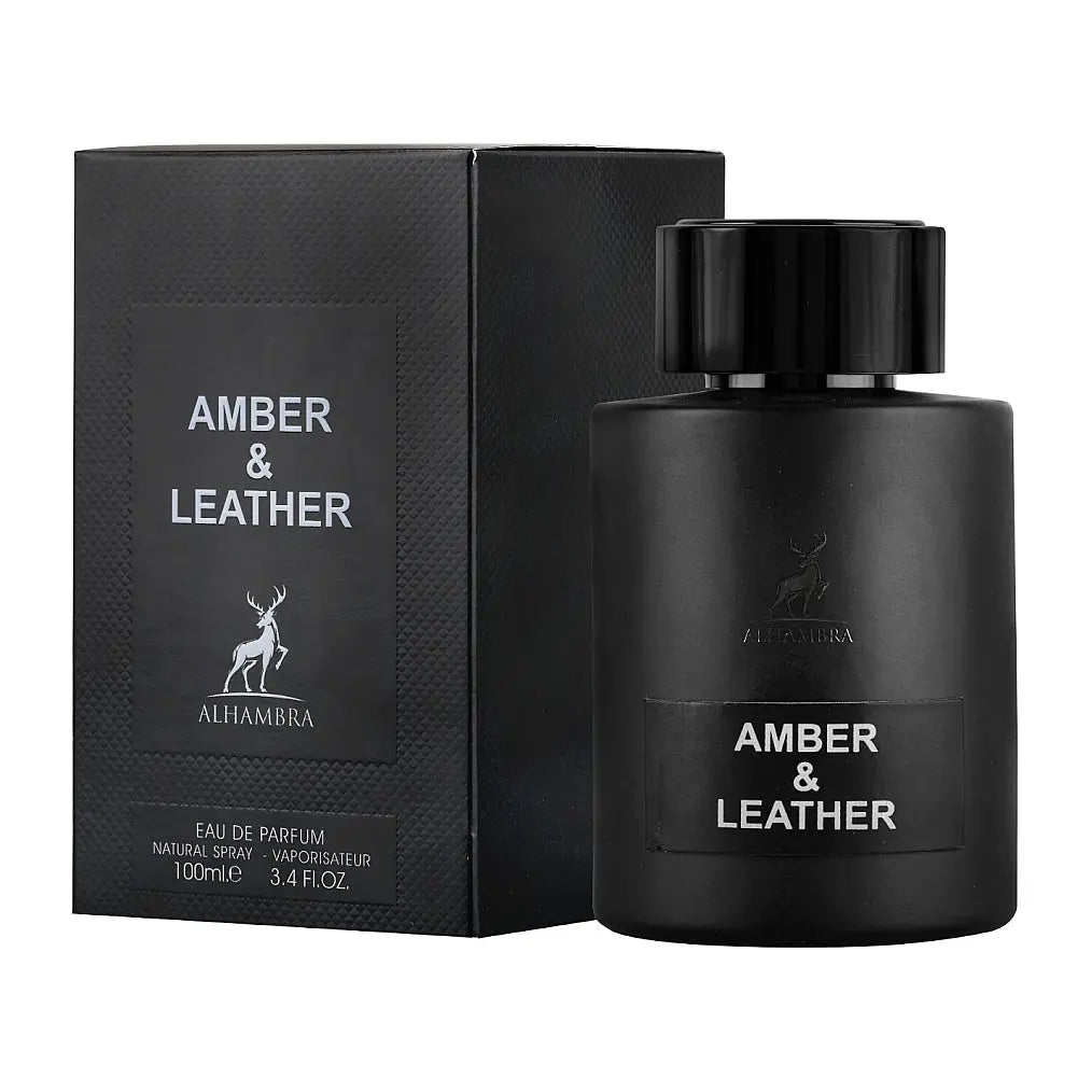 Amber & Leather Eau De Parfum 100ml Alhambra-Perfume Heaven