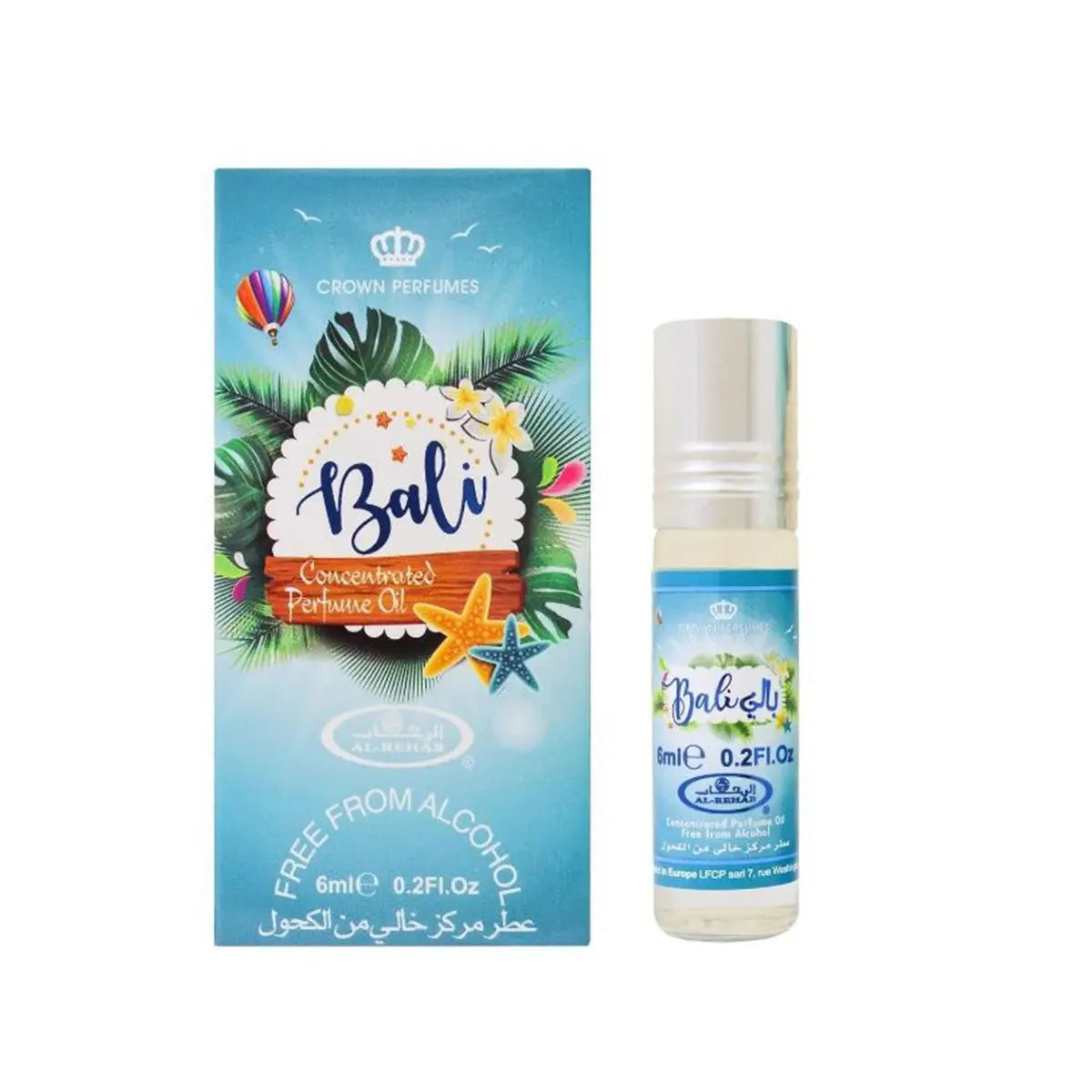 Bali Concentrated Perfume Oil 6ml Al Rehab-Perfume Heaven