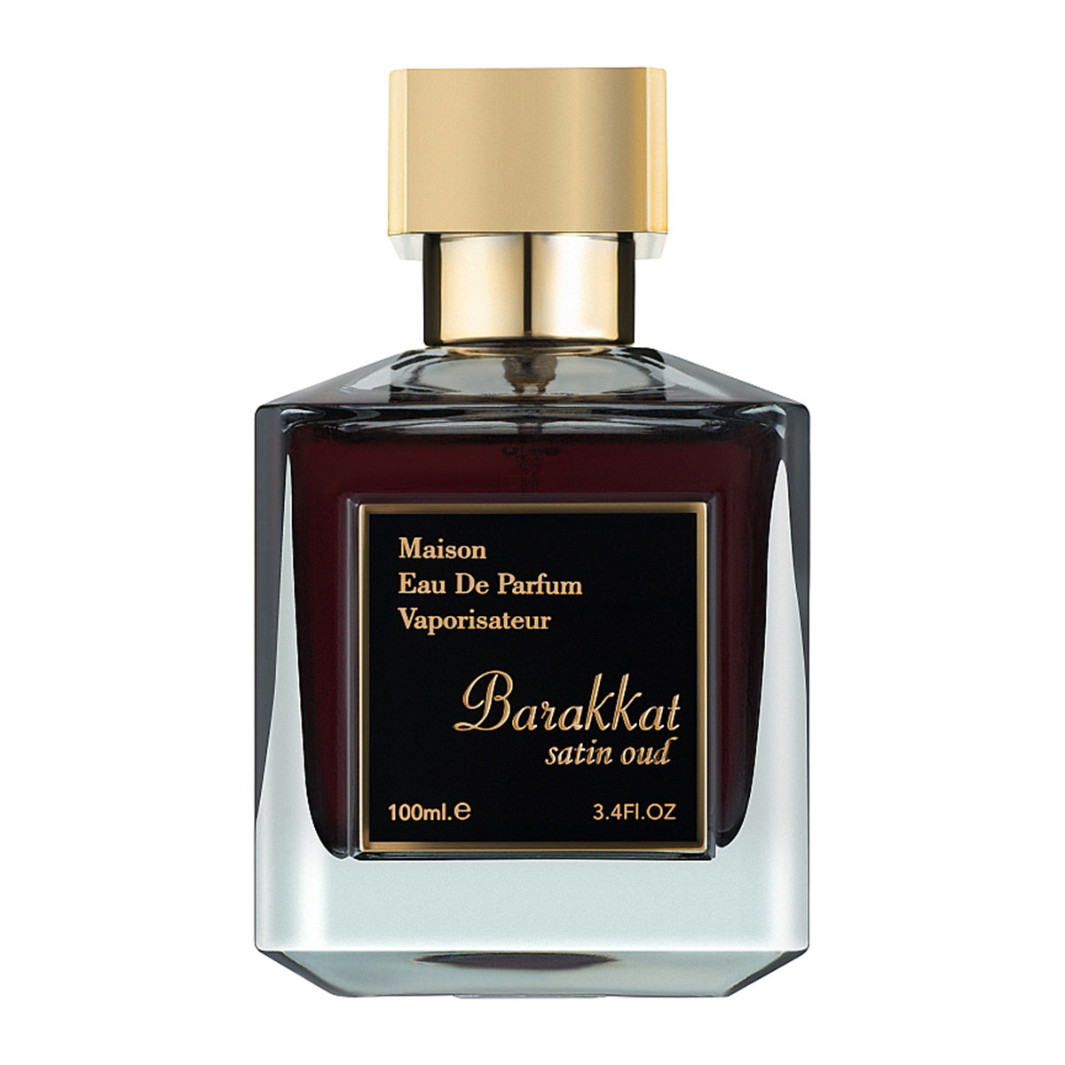 Barakkat Satin Oud Maison Eau de Parfum 100ml Fragrance World-Perfume Heaven