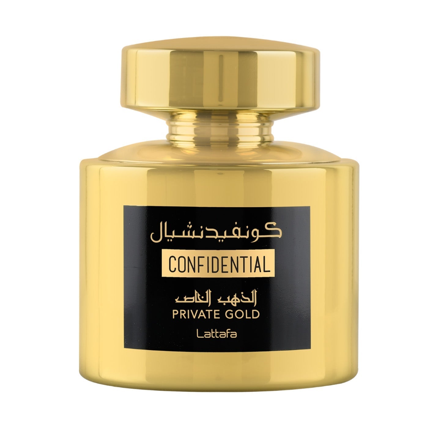 Confidential Private Gold Eau de Parfum 100ml Lattafa-Perfume Heaven