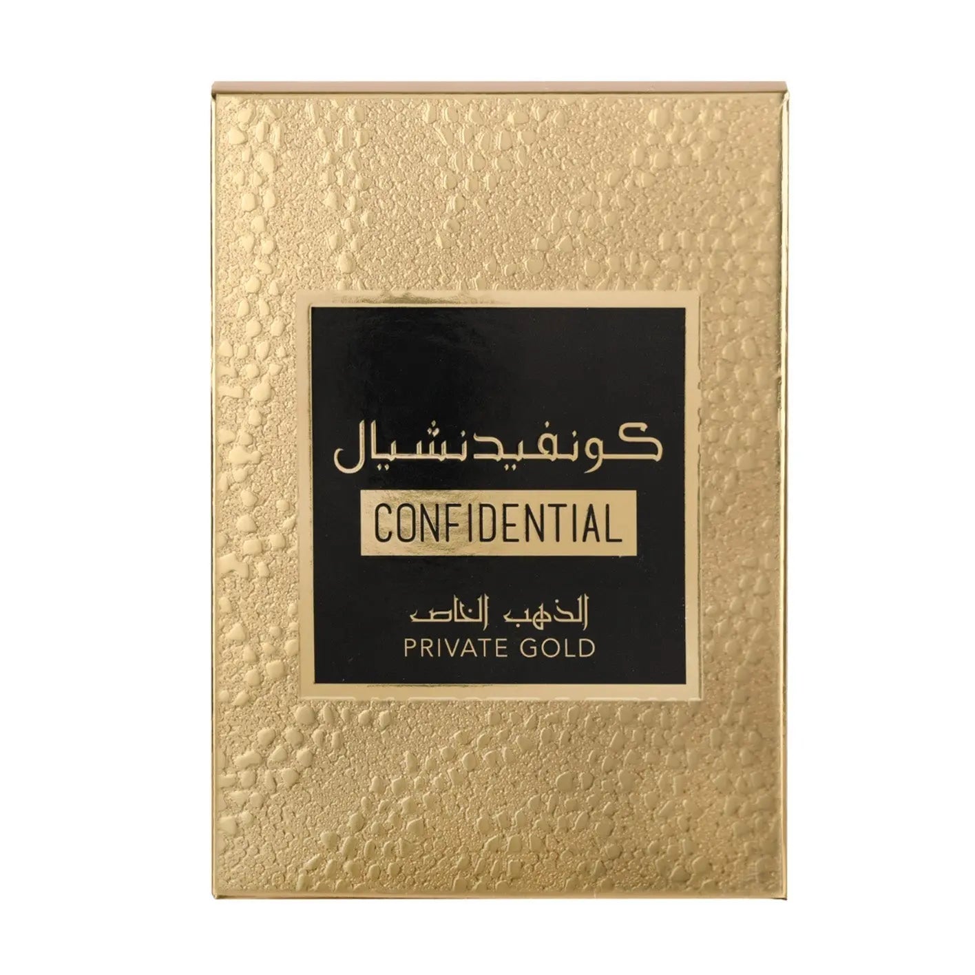 Confidential Private Gold Eau de Parfum 100ml Lattafa-Perfume Heaven